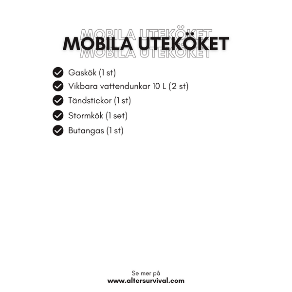 Mobila Uteköket