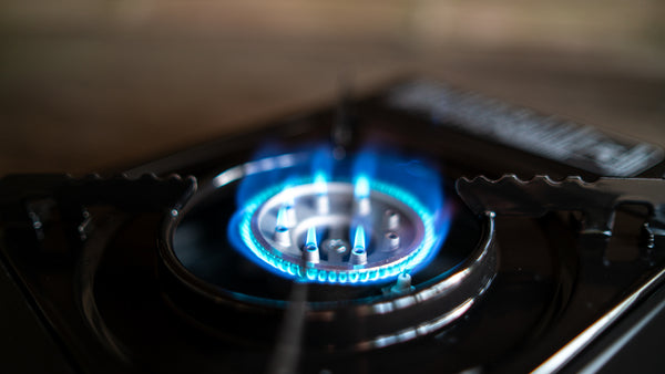 Gasolkök med platta